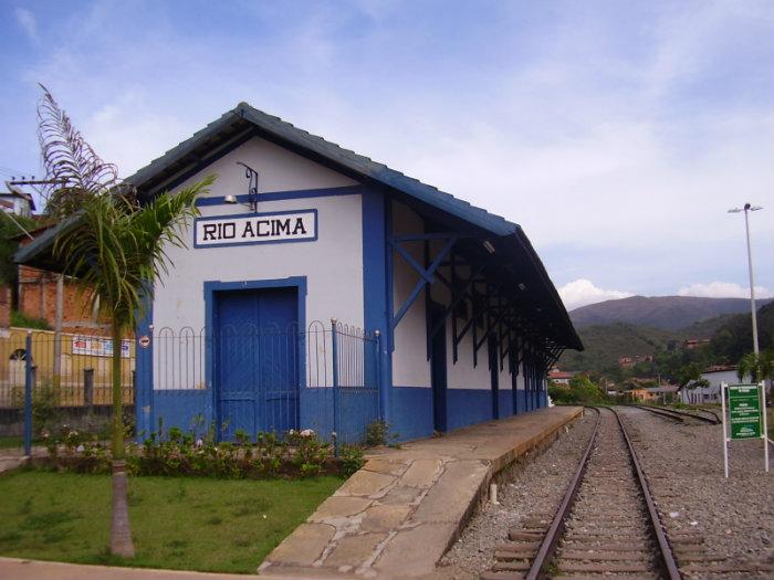 Estação Ferroviária de Rio Acima, Minas Gerais